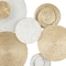 Gold Metal Contemporary Wall Decor, 21" x 36" x 2"